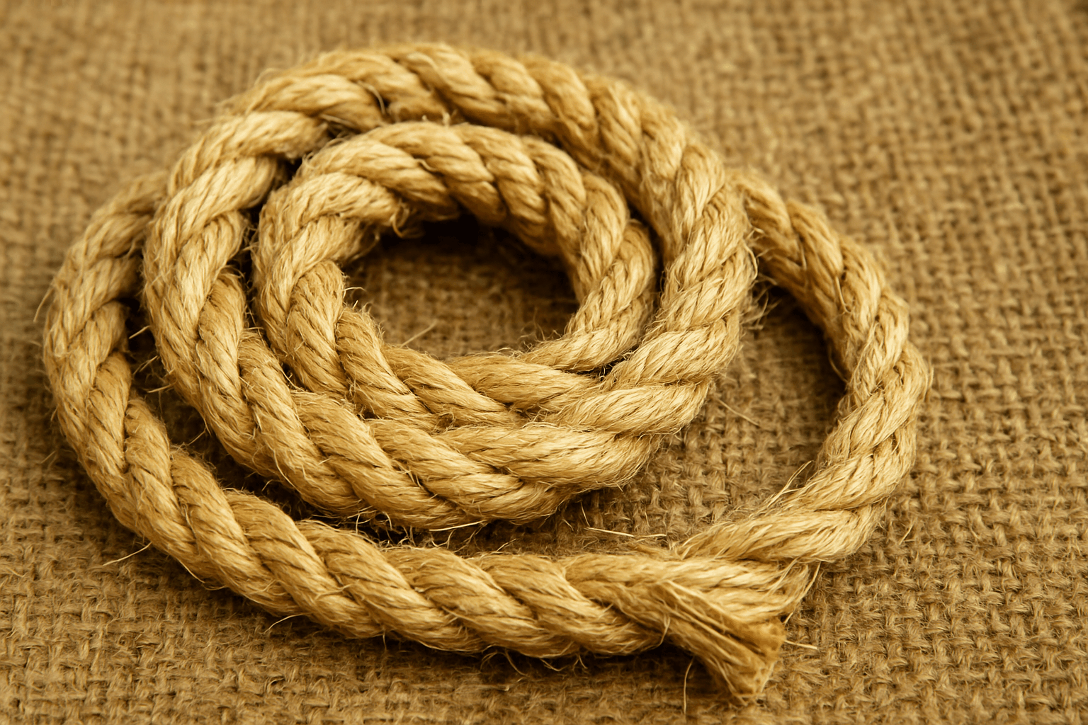 Hand made rope